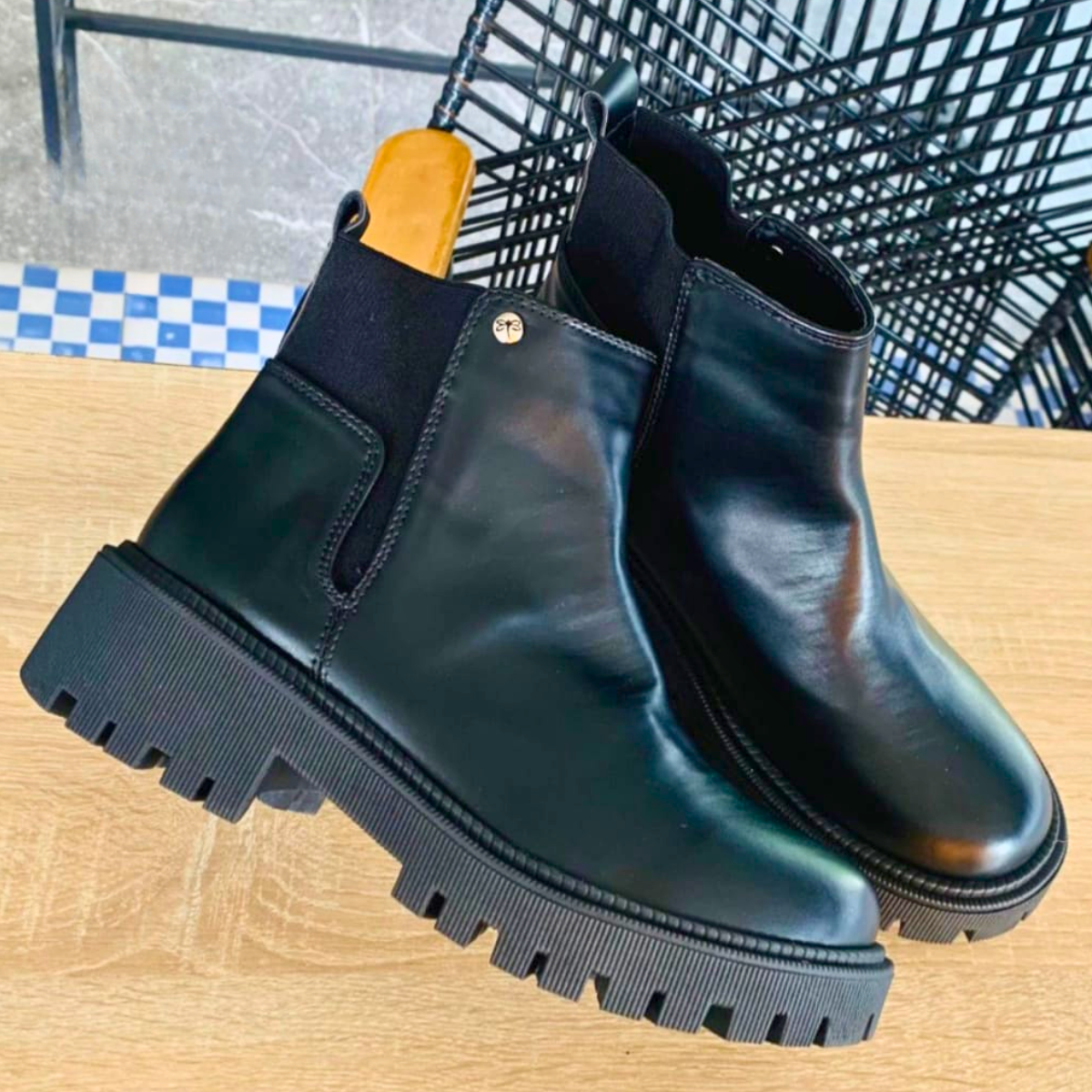 botas para mujer de moda casuales para mujer color beige negro Comprar tienda onlineshoppingcenterg Colombia centro de compras en linea